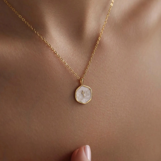 Dainty Gold Cross Necklace: Christian Faith Pendant, Baptism Gift | Christian Jewelry for Women | Religious Gift | Communion Present