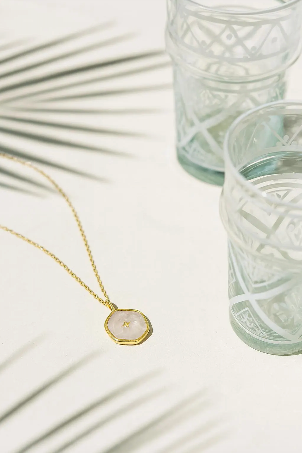 Dainty Gold Cross Necklace: Christian Faith Pendant, Baptism Gift | Christian Jewelry for Women | Religious Gift | Communion Present