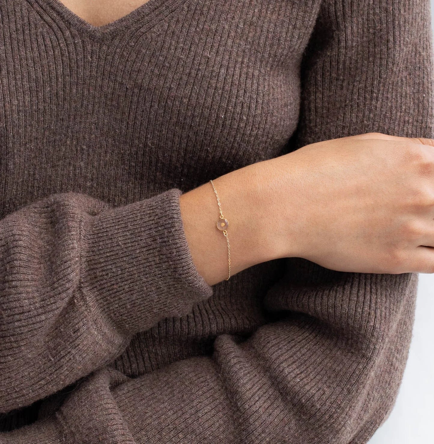 Mustard Seed Bracelet in Gold or Silver | Christian Faith Jewelry | Dainty Religious Gift | Matthew 17:20 Bible Verse Jewelry for Women